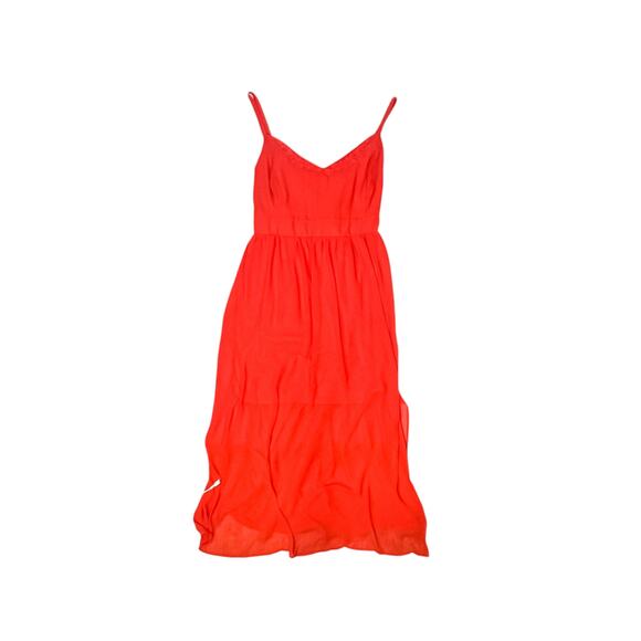 Torrid Plus Size Bold Orange Maxi Dress - Size 6x - Picture 4 of 7